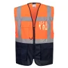 Gilet haute visibilité bicolore multi poches RTP124