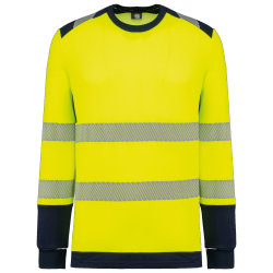 T-shirt haute visibilité grandes tailles manches longues RTP180