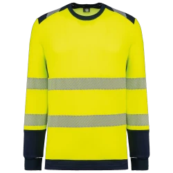 T-shirt haute visibilité grandes tailles manches longues RTP180