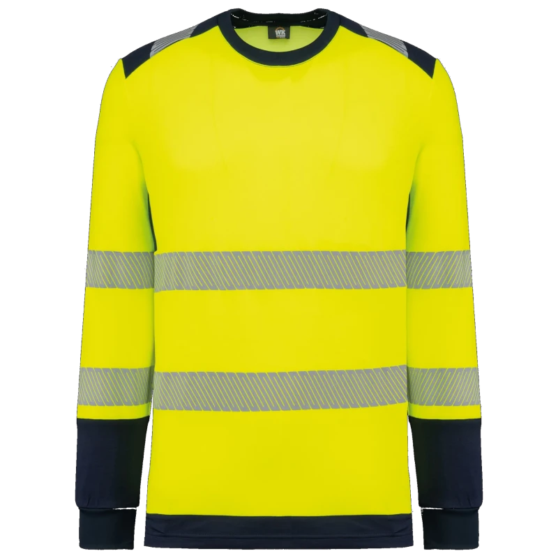 T-shirt haute visibilité grandes tailles manches longues RTP180