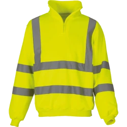 Sweat-shirt haute visibilité 1/4 zip RTP280