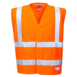 Gilet antistatique et flamme résistant haute visibilité RTP120