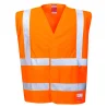 Gilet antistatique et flamme résistant haute visibilité RTP120