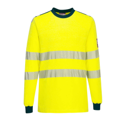 T-shirt manches longues Modaflame PW3 haute visibilité RTP210