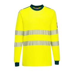 T-shirt manches longues Modaflame PW3 haute visibilité RTP210
