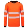 T-shirt manches longues Modaflame PW3 haute visibilité RTP220