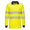 Polo manches longues Modaflame PW3 haute visibilité RTP210