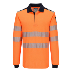 Polo manches longues Modaflame PW3 haute visibilité RTP220
