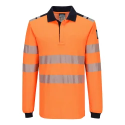 Polo manches longues Modaflame PW3 haute visibilité RTP220