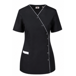 Tunique médicale avec boutons-pressions RTP180 Femme