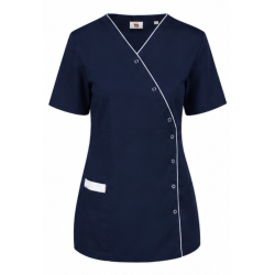 Tunique médicale avec boutons-pressions RTP180 Femme