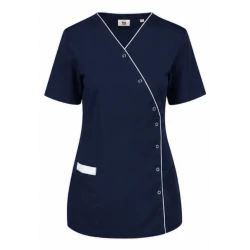 Tunique médicale avec boutons-pressions RTP180 Femme
