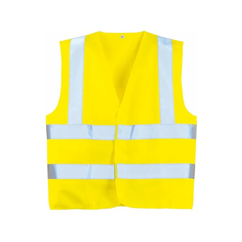 Gilet haute visibilité fluo double bandes