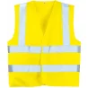 Gilet haute visibilité fluo double bandes