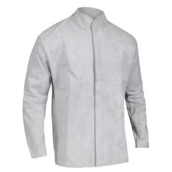 Veste de soudeur en croûte de cuir