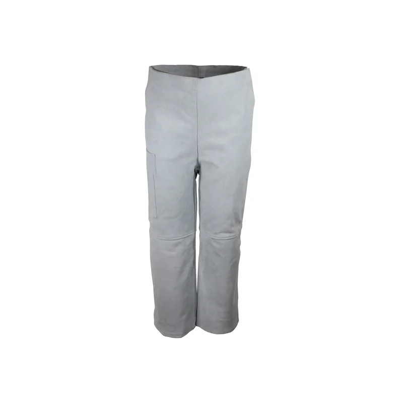 Pantalon de soudeur en croûte de cuir