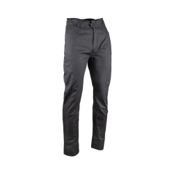 Pantalon de cuisine noir à ceinture éponge et taille élasitiquée RTP200