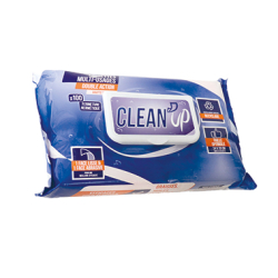 Pack de 100 lingettes imprégnées Clean'Up