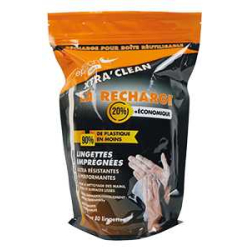 Recharge de 80 lingettes Extra Clean Theard