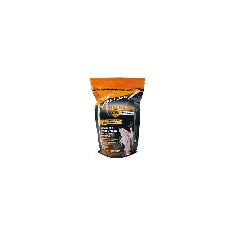 Recharge de 80 lingettes Extra Clean Theard