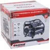 Compresseur silencieux 6L 8 bar 1,5CV 230V sans huile