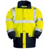 Veste haute visibilité fluo imperméable Coverguard